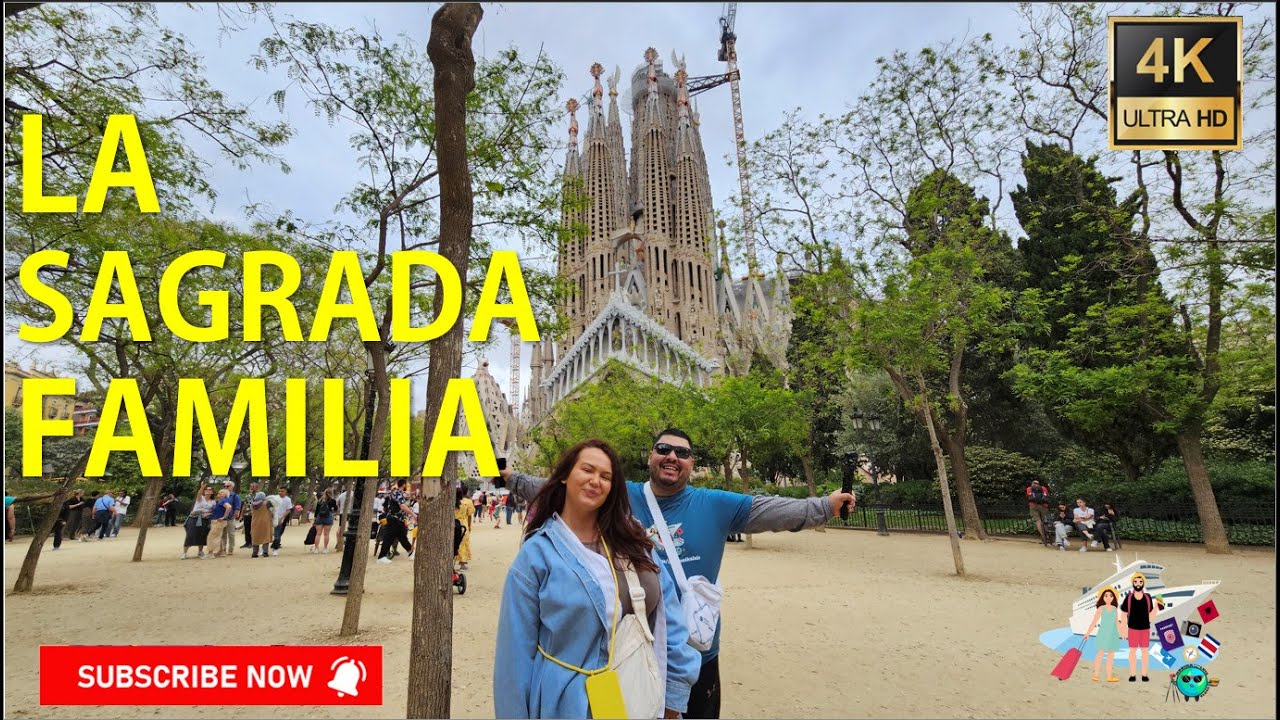 Epic Sagrada Familia | BARCELONA | Travel Vlog 4K - FUGADA